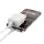 ZORE TİTAN SERİSİ ZT03 BEYAZ 2.1A TYPE-C TO USB-A SEYEHAT ŞARJ SETİ